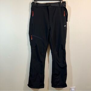 ✨ Healthyoga Women’s Black Soft Shell Pants Snow Small